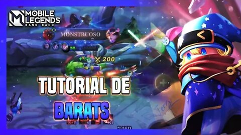 COMO JOGAR DE BARATS ATUALIZADO [Julho 2022] | BUILD E GAMEPLAY EXPLICATIVA | MLBB