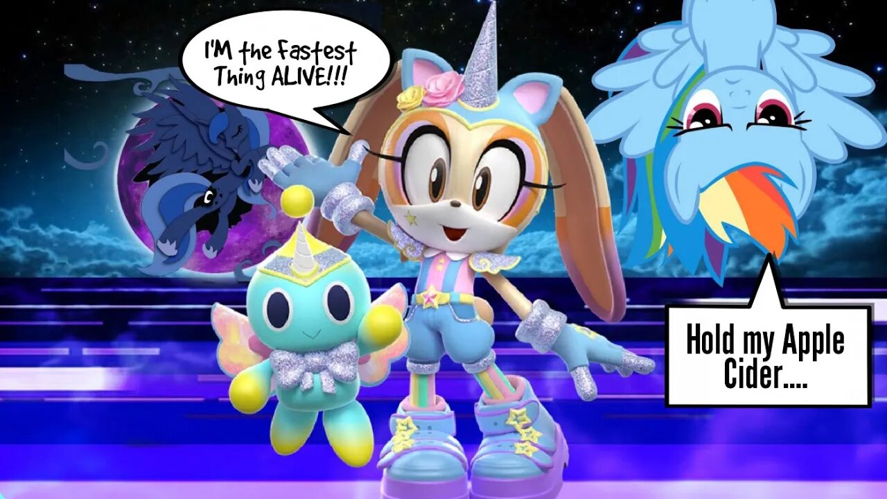Unicorn Cream Arrives!!! She is a Brony also! / Sonic Forces