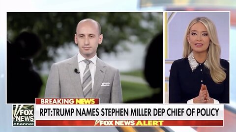 Trump names Stephen Miller as Deputy Chief of Policy (November 11, 2024)