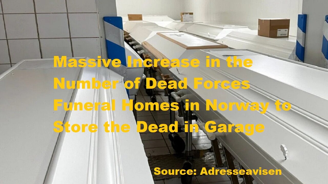 Massive Increase in Number of Dead Forces Funeral Homes in Norway to Store the Dead in Garage