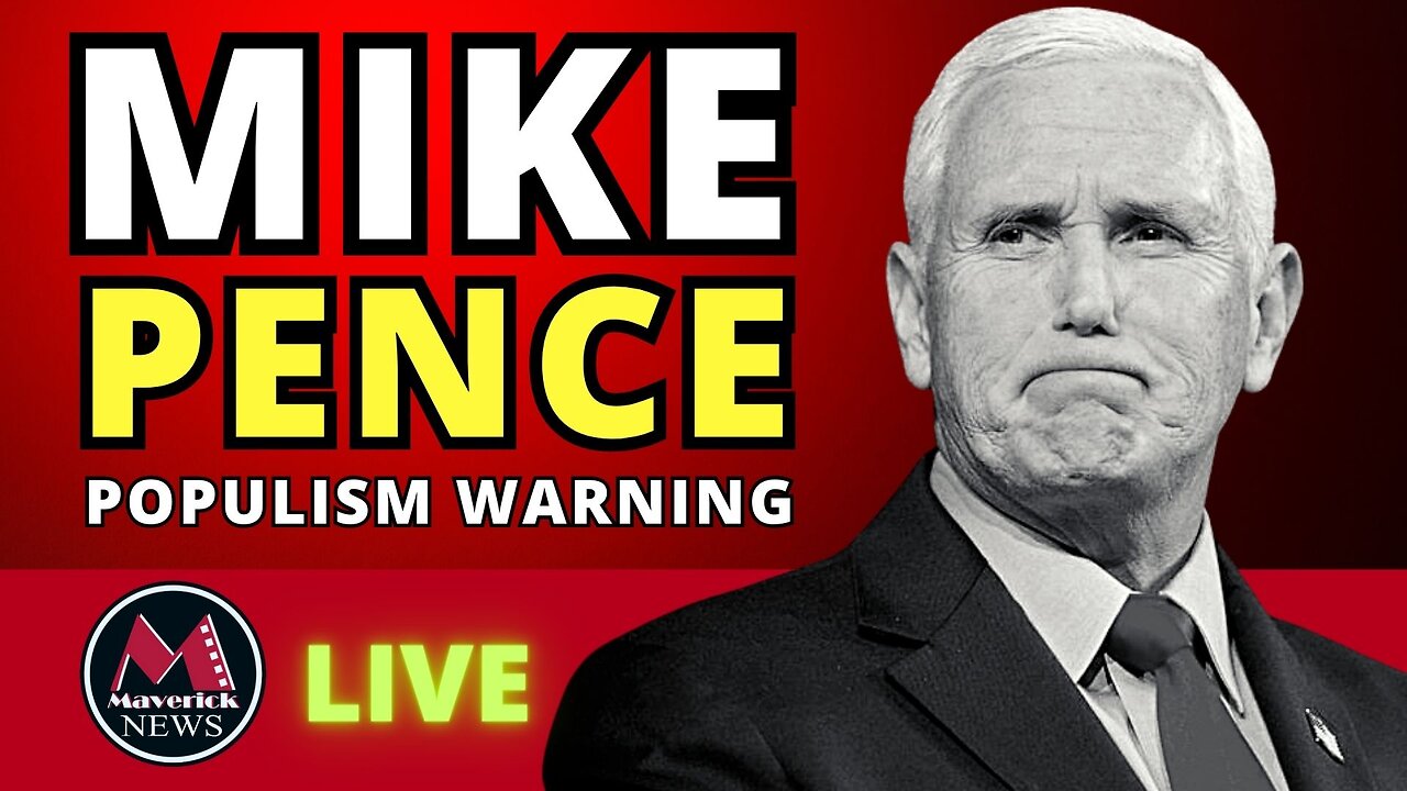 Maverick News Live | Mike Pence St. Anselm College Populism Speech