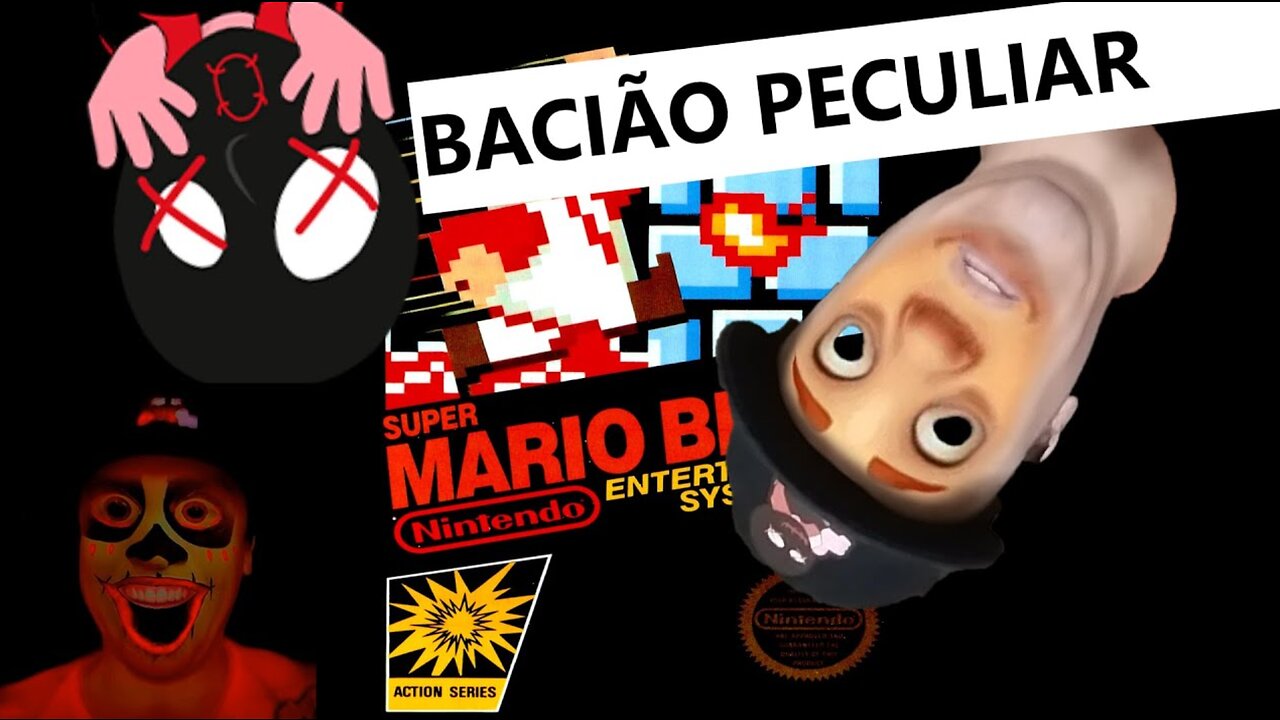 Bacião Peculiar com Mario 1 incluso!