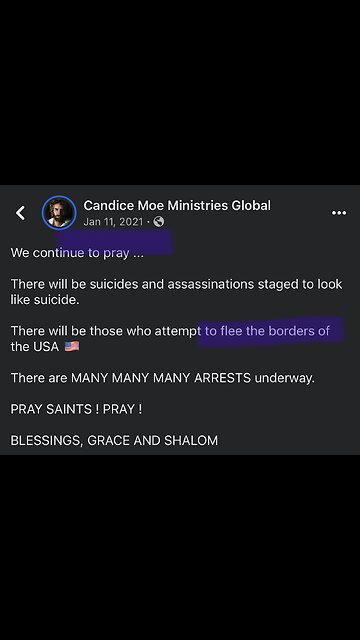 Prophecy Being Fulfilled by HOLY SPIRIT