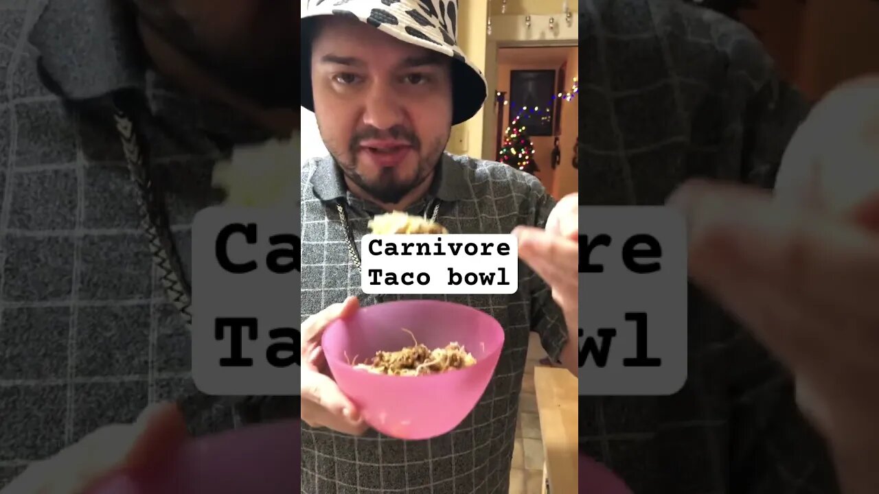 Carnivore Taco Bowl #shorts