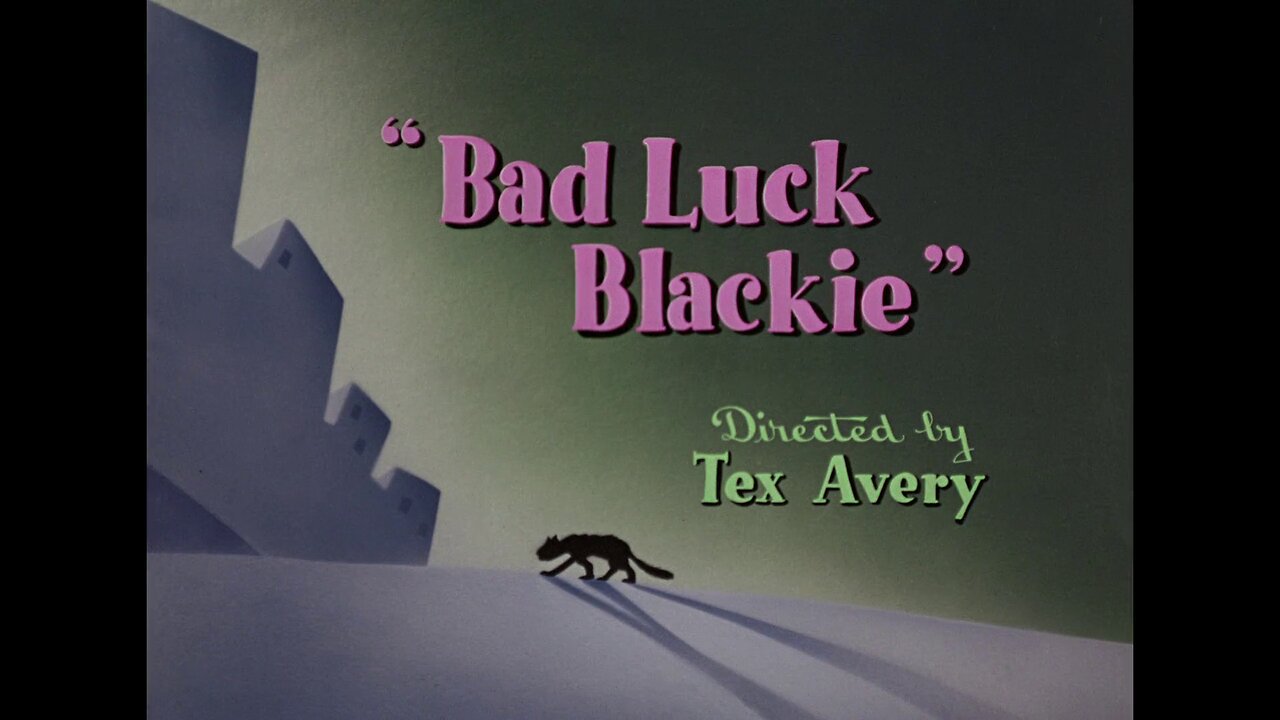 Bad Luck Blackie (1949, animated short)
