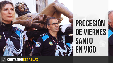 Procesión de Viernes Santo en Vigo