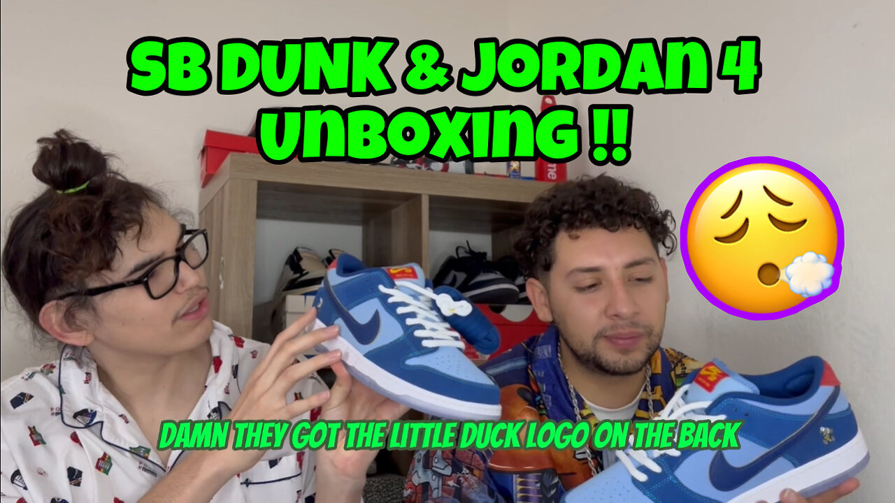 Messy Room 4s & Why So Sad Dunk Unboxing!!!