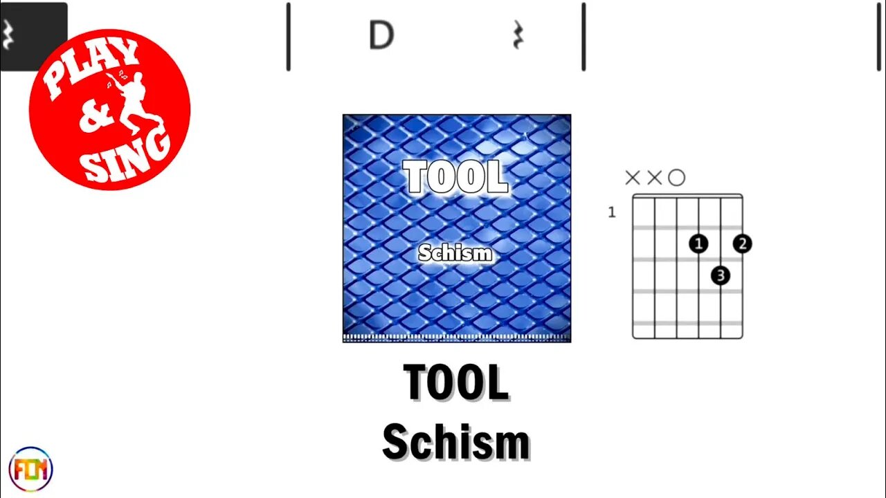 TOOL Schism FCN GUITAR CHORDS & LYRICS