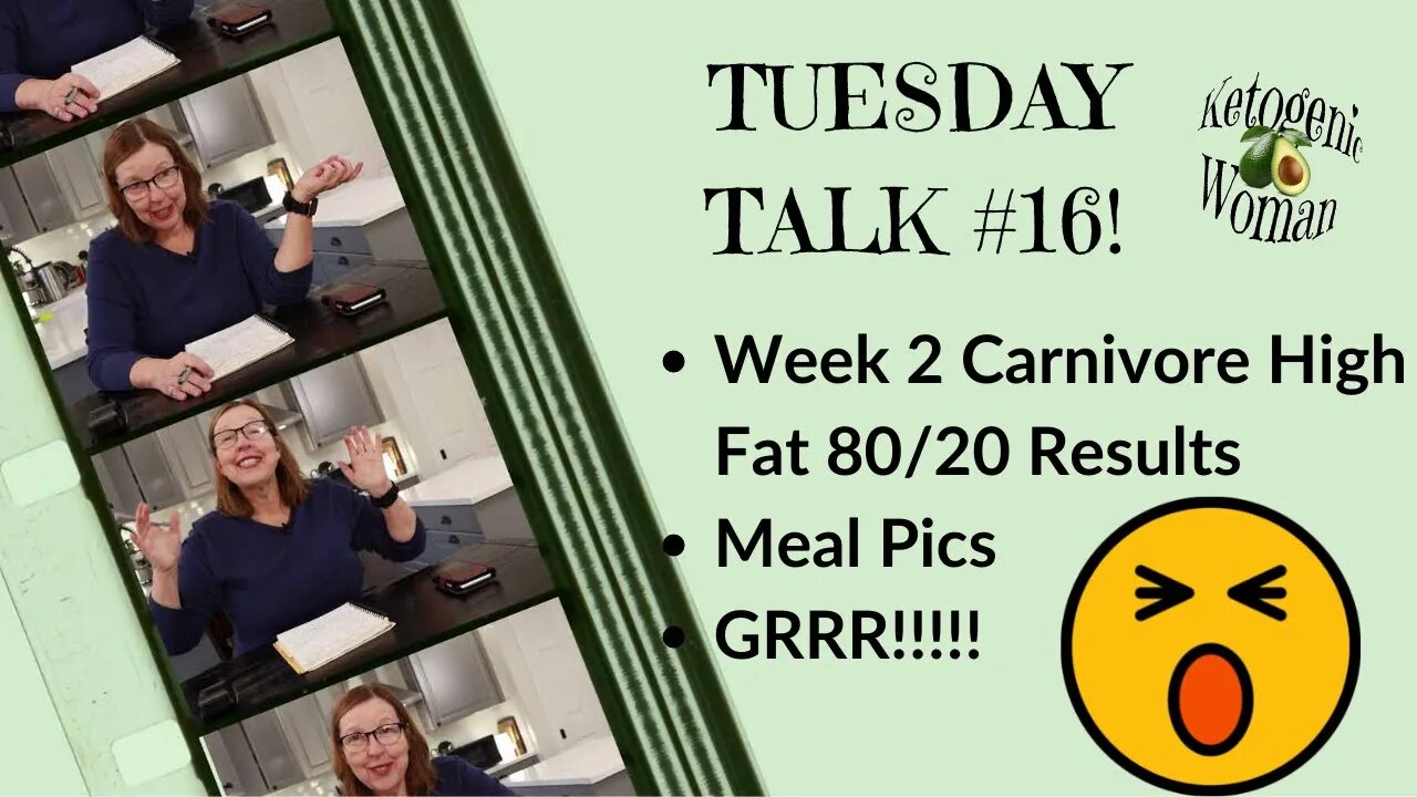 Tuesday Talk | Week 2 80/20 Results and Meal Pics | Major Disappointment of the Week!