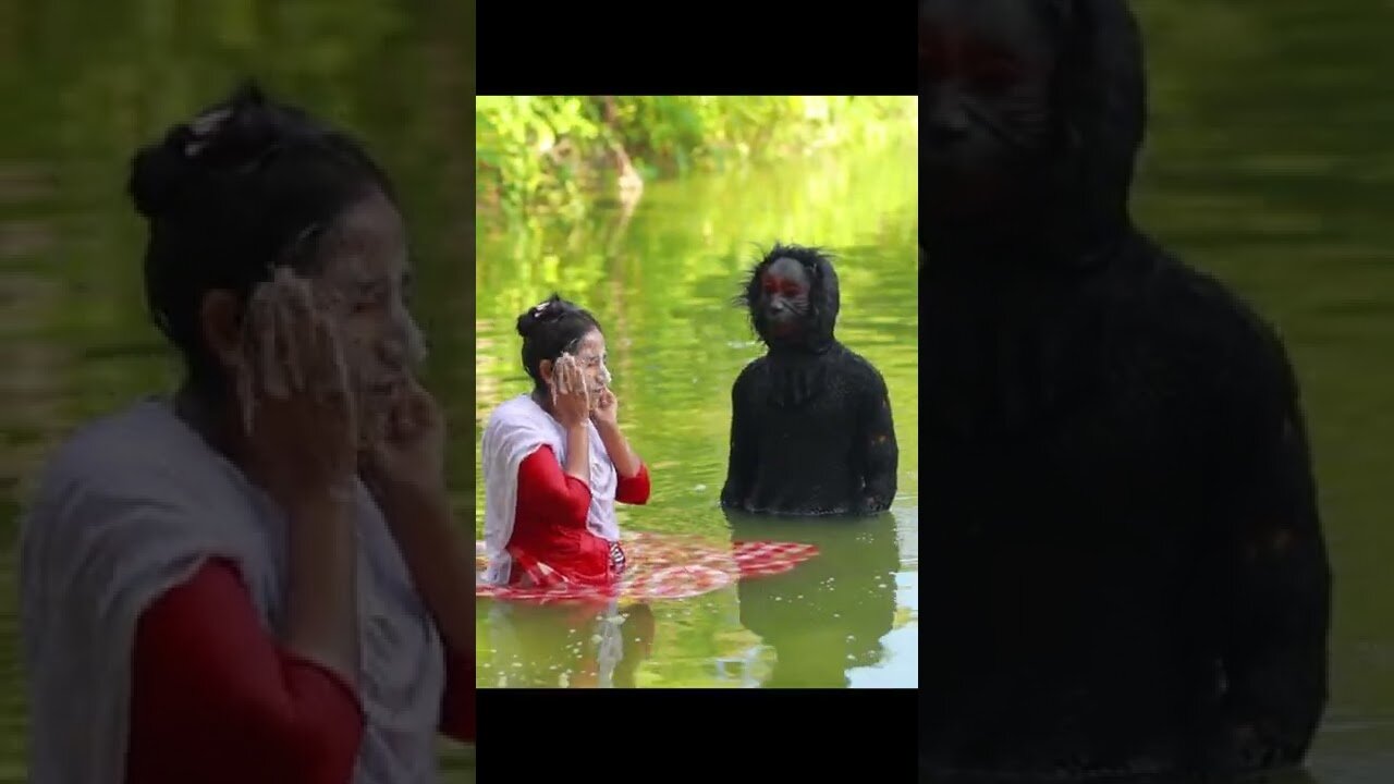 SCARY GORILLA ATTACK PRANK! | SAGOR BHUYAN#CONTENT321