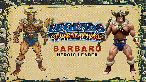 Barbaro - Legends of Dragonore - Unboxing and Review