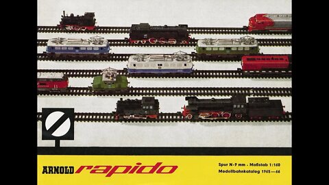 Arnold Modellbahn Katalog von 1965 / 1966