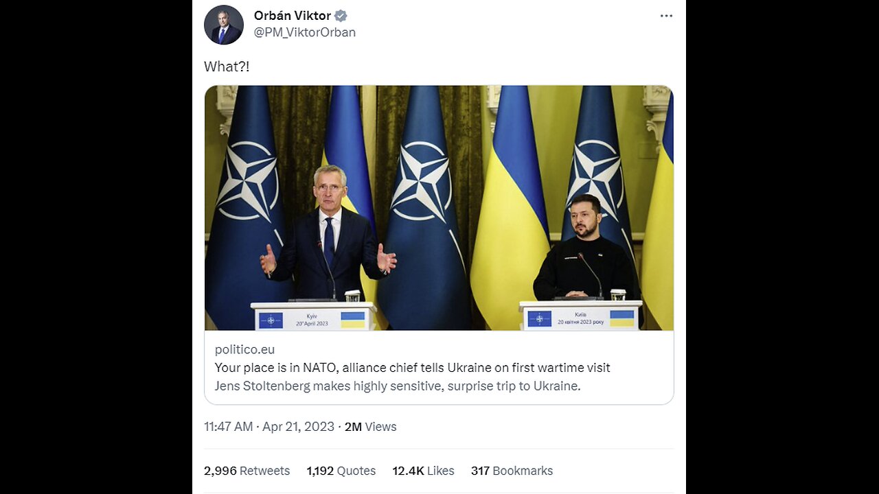 NATO Head ADMITS To Provoking Russia Into Ukraine War 9-28-23 The Jimmy Dore Show