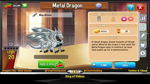 Dragon City - Metal Dragon