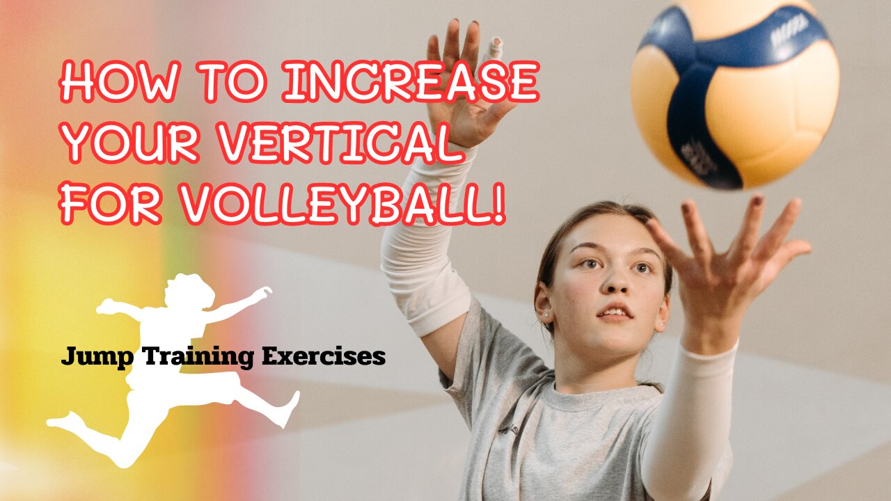 How To Increase Your Vertical For Volleyball⎮Jump Training Exercises