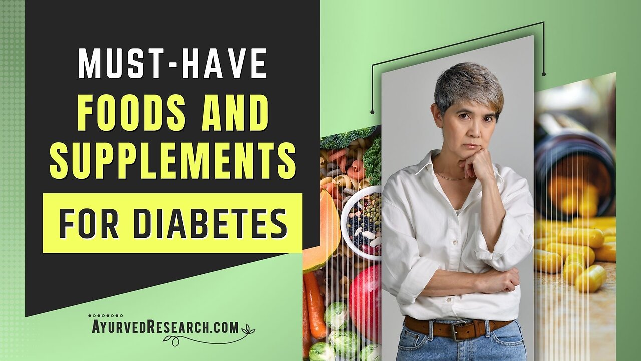 Top 10 Foods for Type 2 Diabetes and Supplements That Really Work