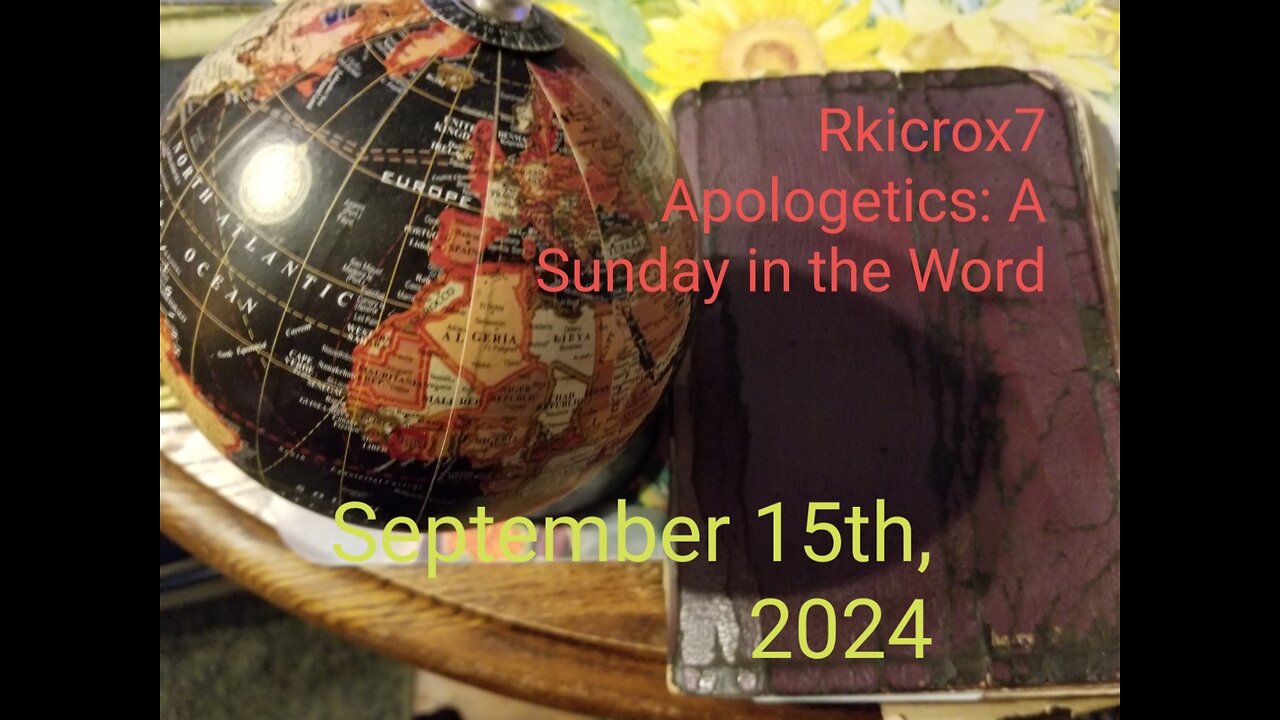 A Sunday in the Word September 15th 2024