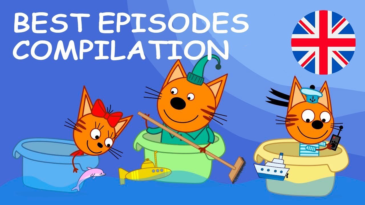 Kid-E-Cats _ Outdoor Episodes Compilation _ Best cartoons for Kids