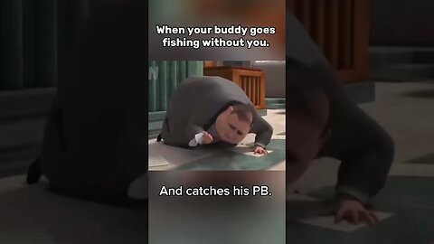 When your buddy goes fishing without you