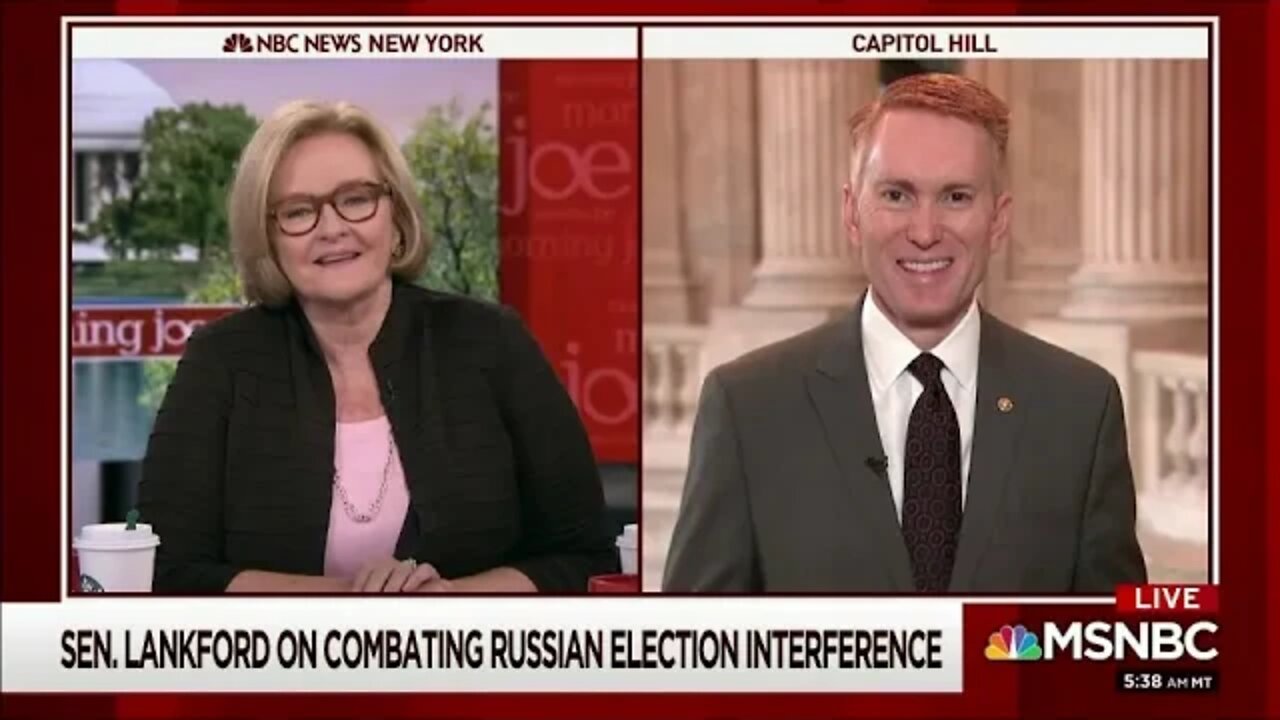 Senator Lankford Joins Morning Joe to Discuss Preventing Government Shutdowns and Election Security