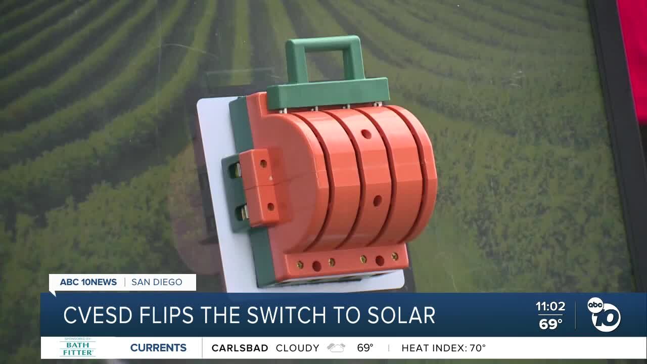 CVESD flips the switch to solar power