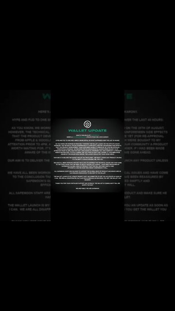 Safemoon Wallet Update in less than 60 seconds #shorts