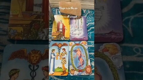 Learn Tarot combination here: #shorts #magic is in the #air and #love is all around