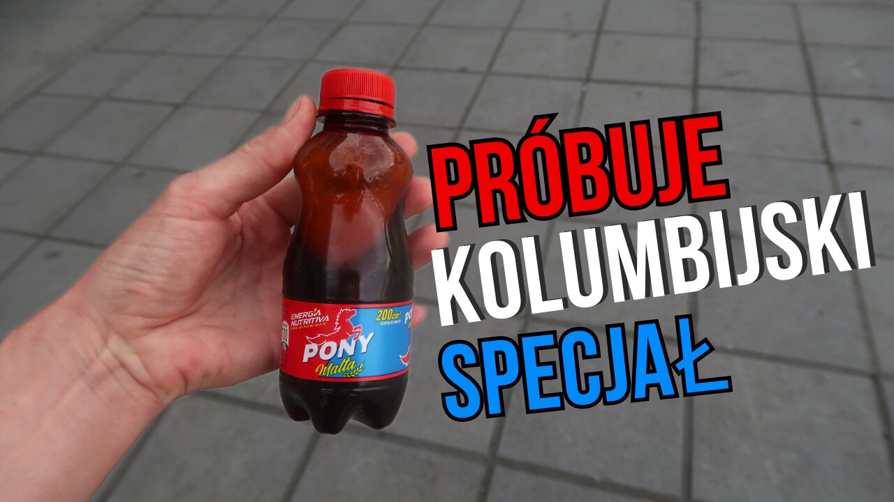 Napój "Pony"🐎 testuję kolumbijską specjalność⏐KOLUMBIA🇨🇴 w 2023