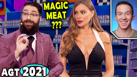 Magician REACTS to Peter Antoniou CANNED FOOD MAGIC (?!?) on America's Got Talent 2021