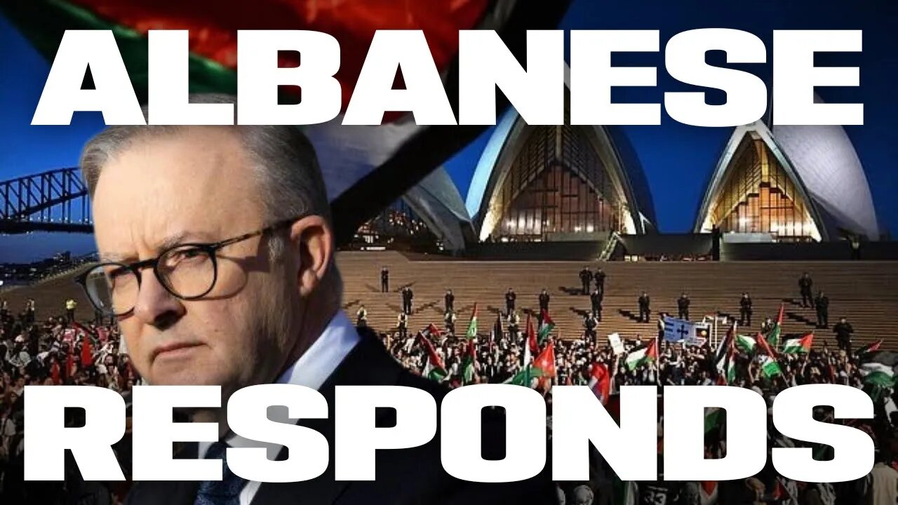 Anthony Albanese responds to the Pro-Palestine Protest in Sydney