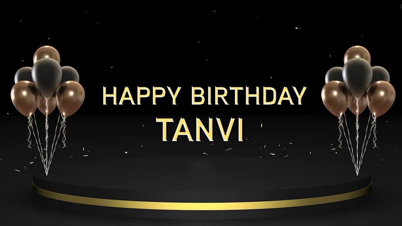 Wish you a very Happy Birthday Tanvi