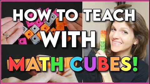 16+ ENGAGING EARLY MATH ACTIVITIES with MATH LINKS (UNIFIX CUBES) for Hands-On FUN and LEARNING