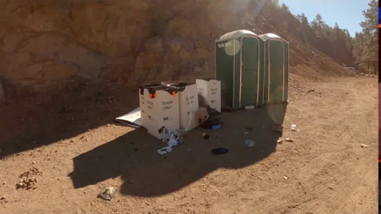 Trash - The Pikes Peak APEX - After race, don't give an F!