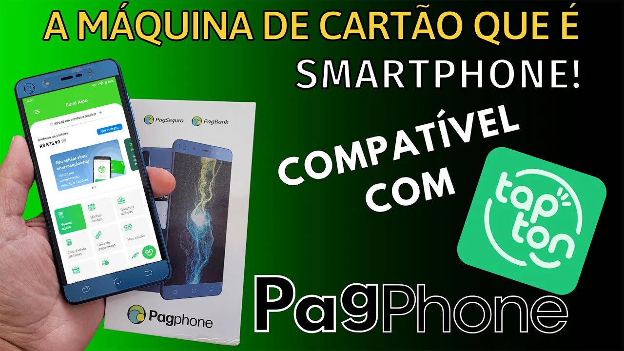 PagPhone, a máquina de cartão que é smartphone, para seu negócio!