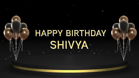 Wish you a very Happy Birthday Shivya
