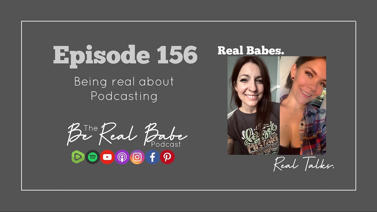 Episode 156 Being Real about Podcasting