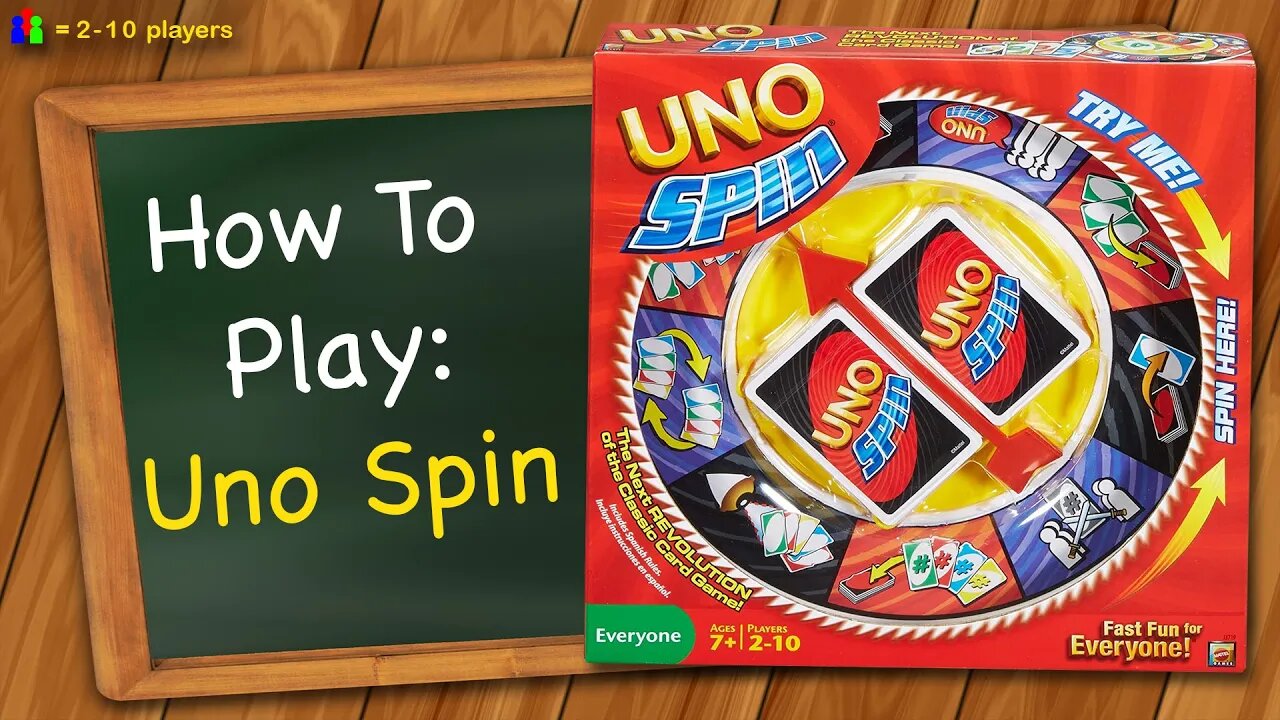 How to play Uno Spin