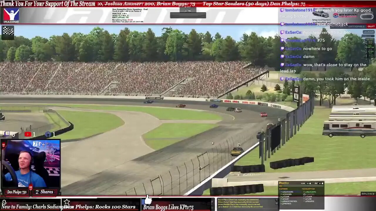 New Week, New Tracks. Lets Go NASCAR iRacing! KPtv