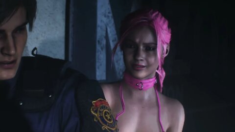 Resident Evil 2 Remake - Micro Bikini Latex (Claire Bubblegum) Mod