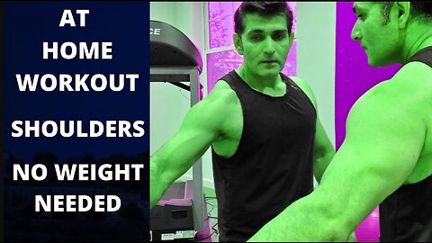 AT HOME SHOULDERS WORKOUT |MEN | WOMEN | Body Weight