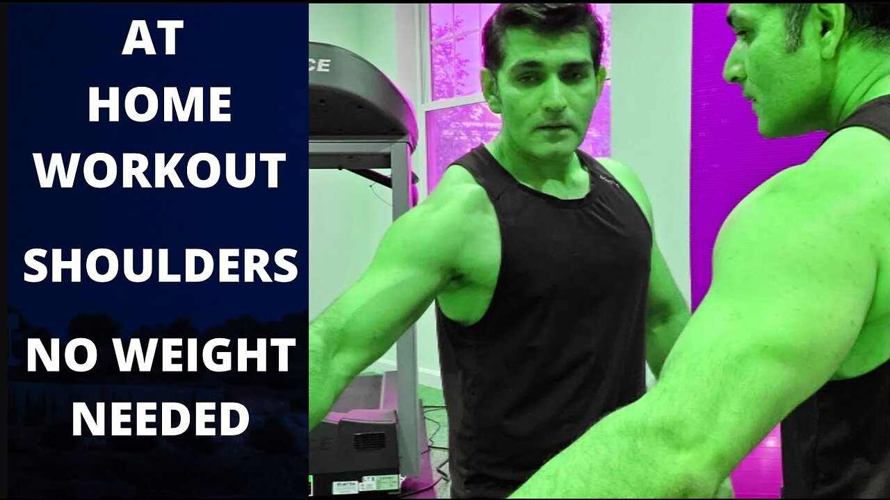 AT HOME SHOULDERS WORKOUT |MEN | WOMEN | Body Weight