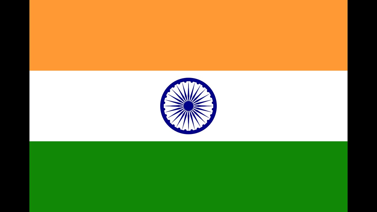 Historical Flag Of Indi