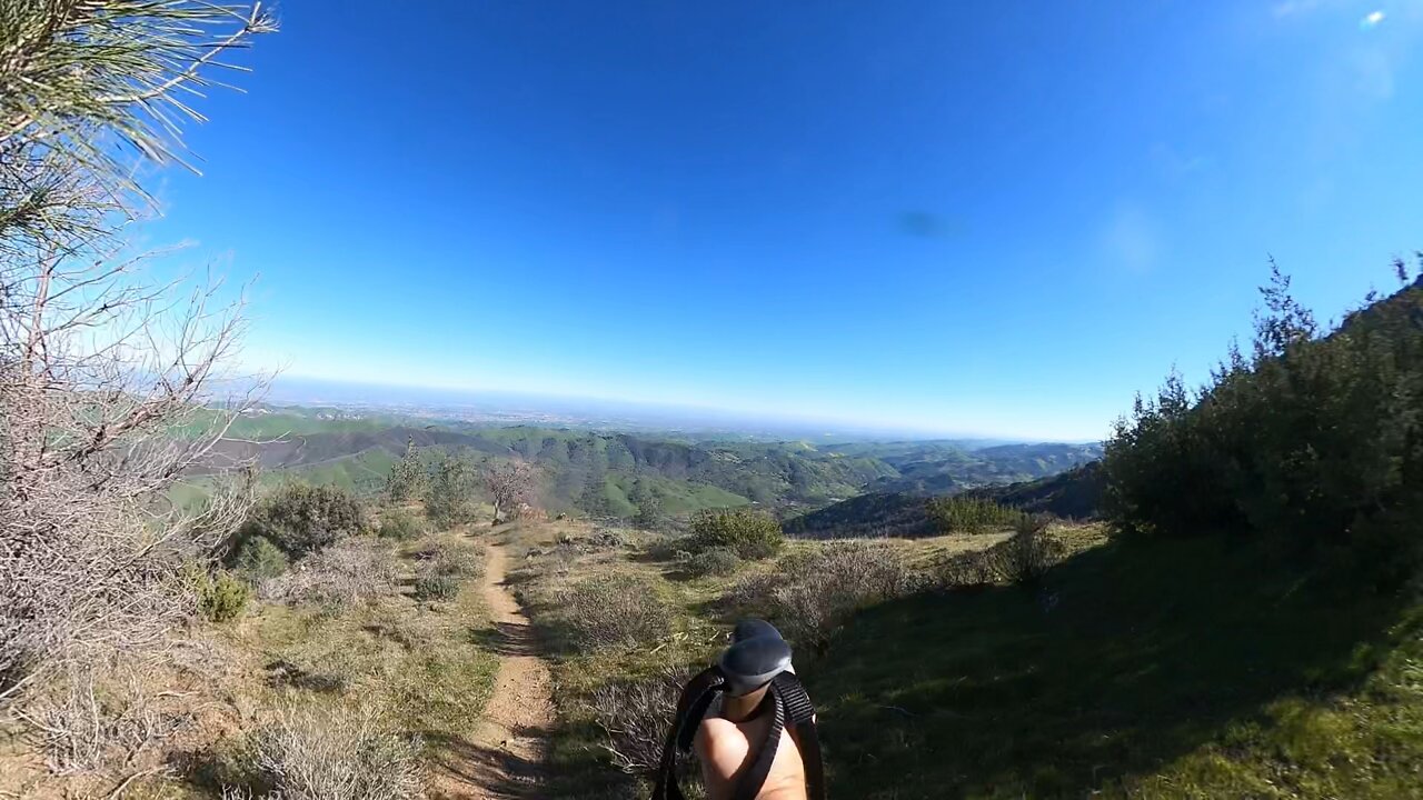 Hike Down Mt. Olympia Timelapse