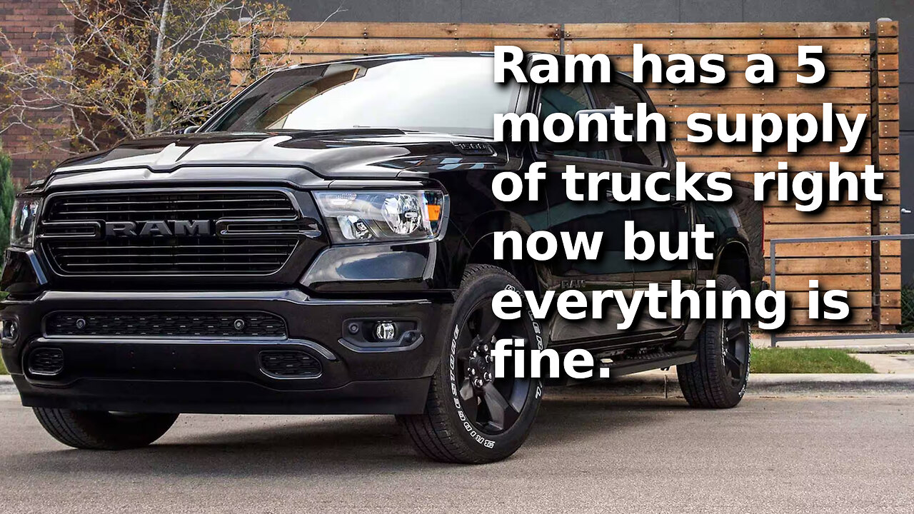 Millions of New Cars Sitting On US Dealer Lots Unsold and Media Tries to Spin It