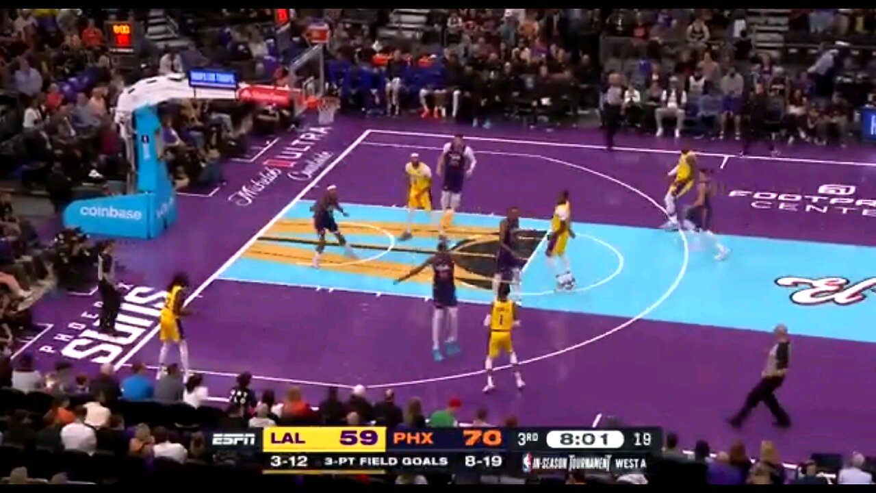 Lakers vs Phoenix Sun