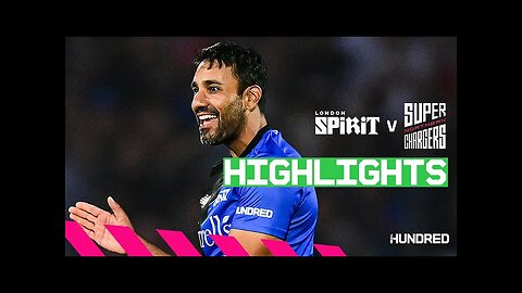 BRILLIANT BOPARA 4-FER! | HIGHLIGHTS - LONDON SPIRIT V NORTHERN SUPERCHARGERS | THE HUNDRED 2023