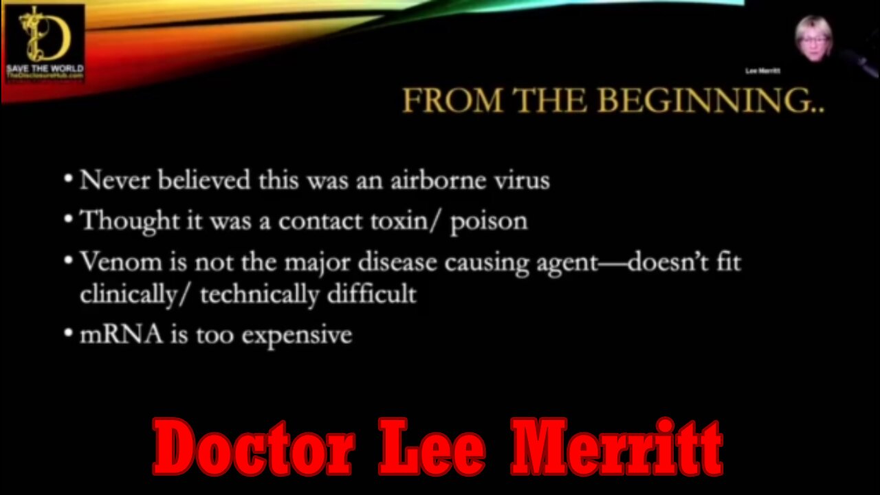 Doctor Lee Merritt discusses nano-tech and 5G killing Americans