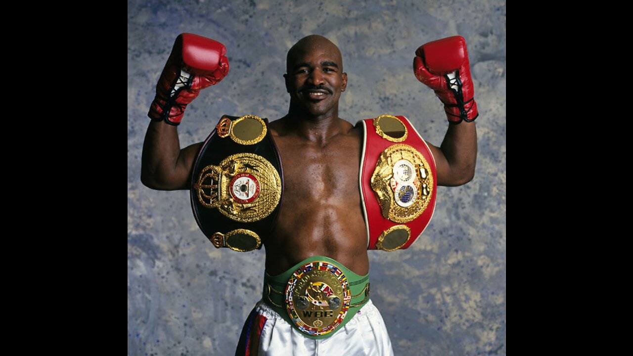 Slideshow tribute to Evander Holyfield .