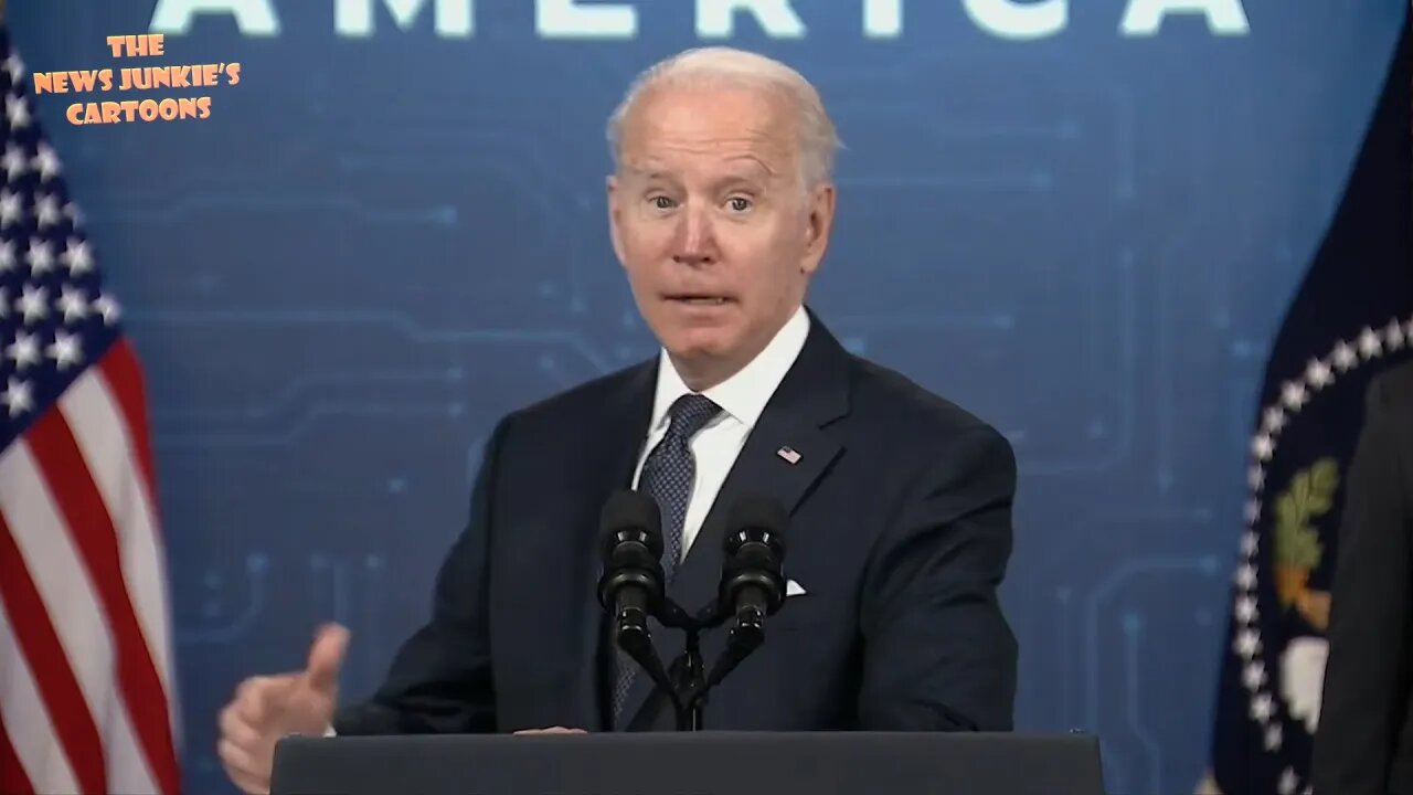 Biden: When your audience is your teleprompter.