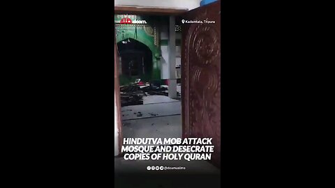 🔴 Hindutva(Sanghis worse then zionists) Mob Attack Mosque & Desecrate Quran.